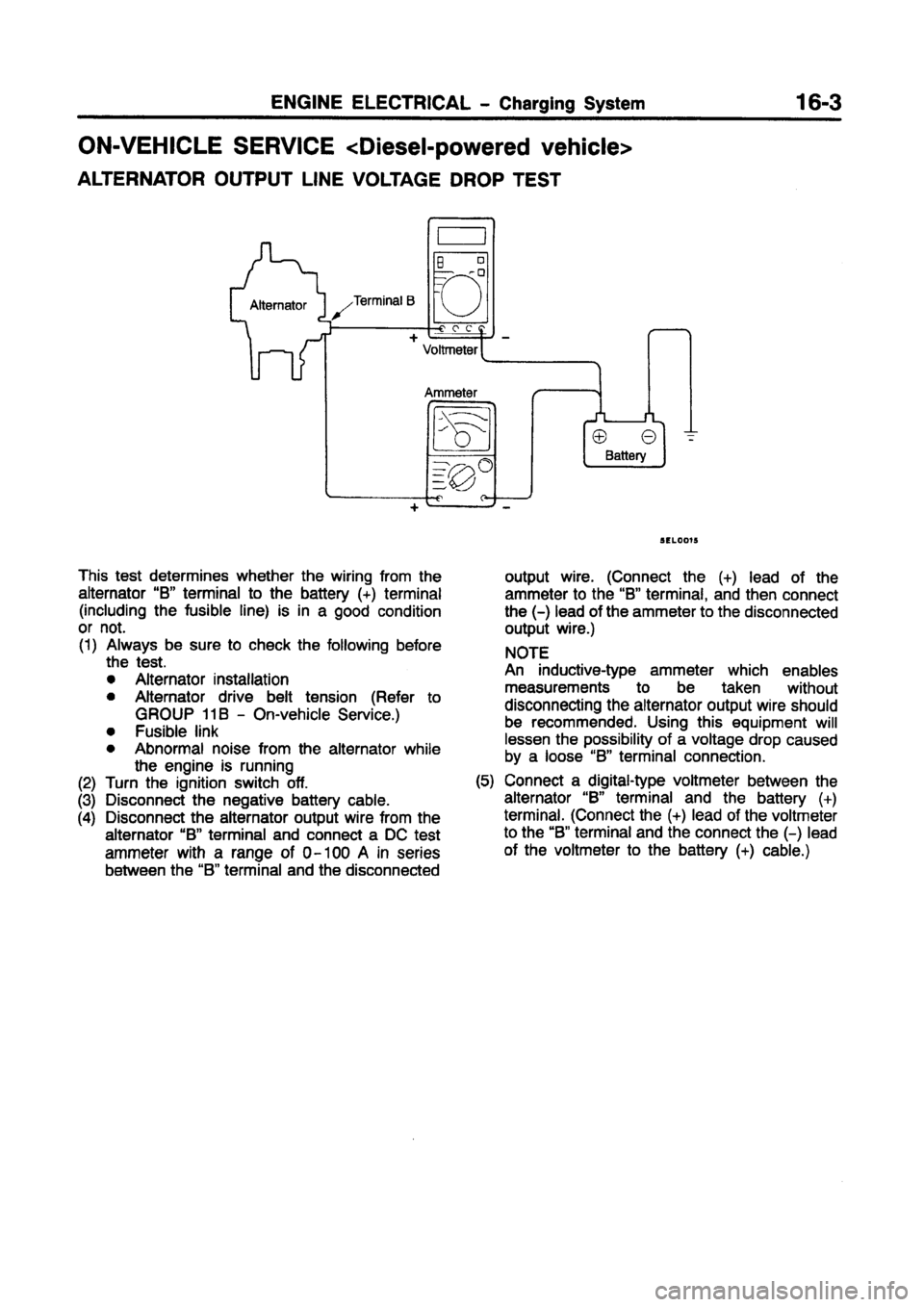 MITSUBISHI CARISMA 1997  Workshop Manual 