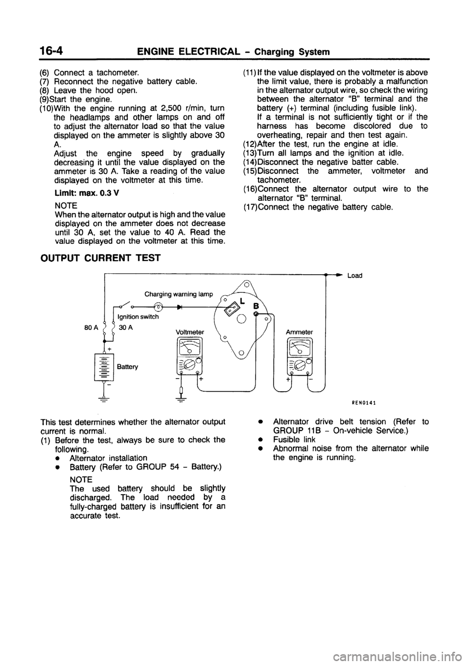 MITSUBISHI CARISMA 1997  Workshop Manual 