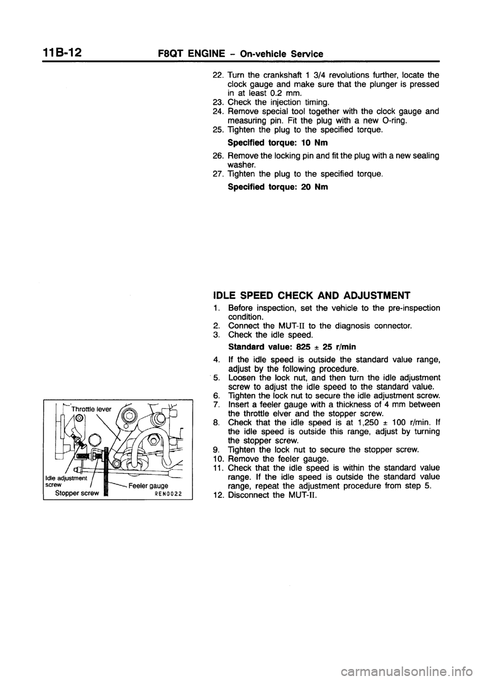 MITSUBISHI CARISMA 1997  Workshop Manual 