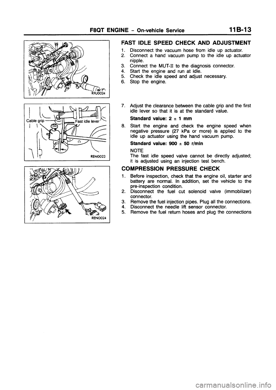 MITSUBISHI CARISMA 1997  Workshop Manual 