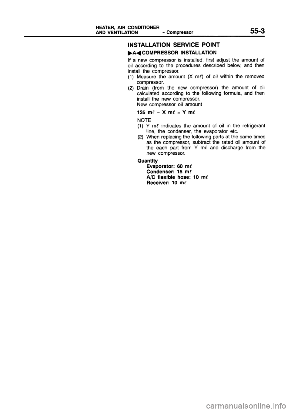 MITSUBISHI CARISMA 1997  Workshop Manual 