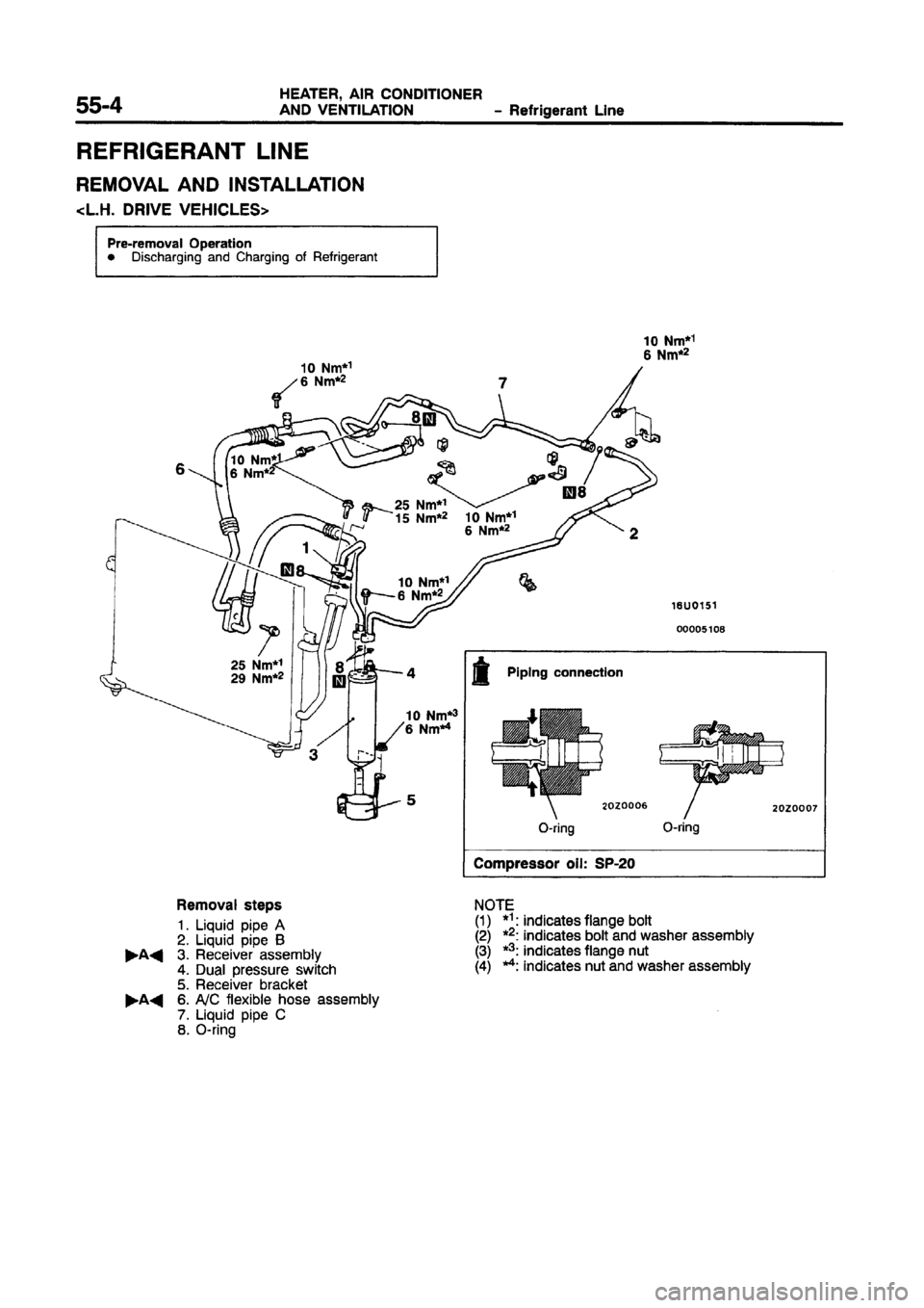 MITSUBISHI CARISMA 1997  Workshop Manual 
