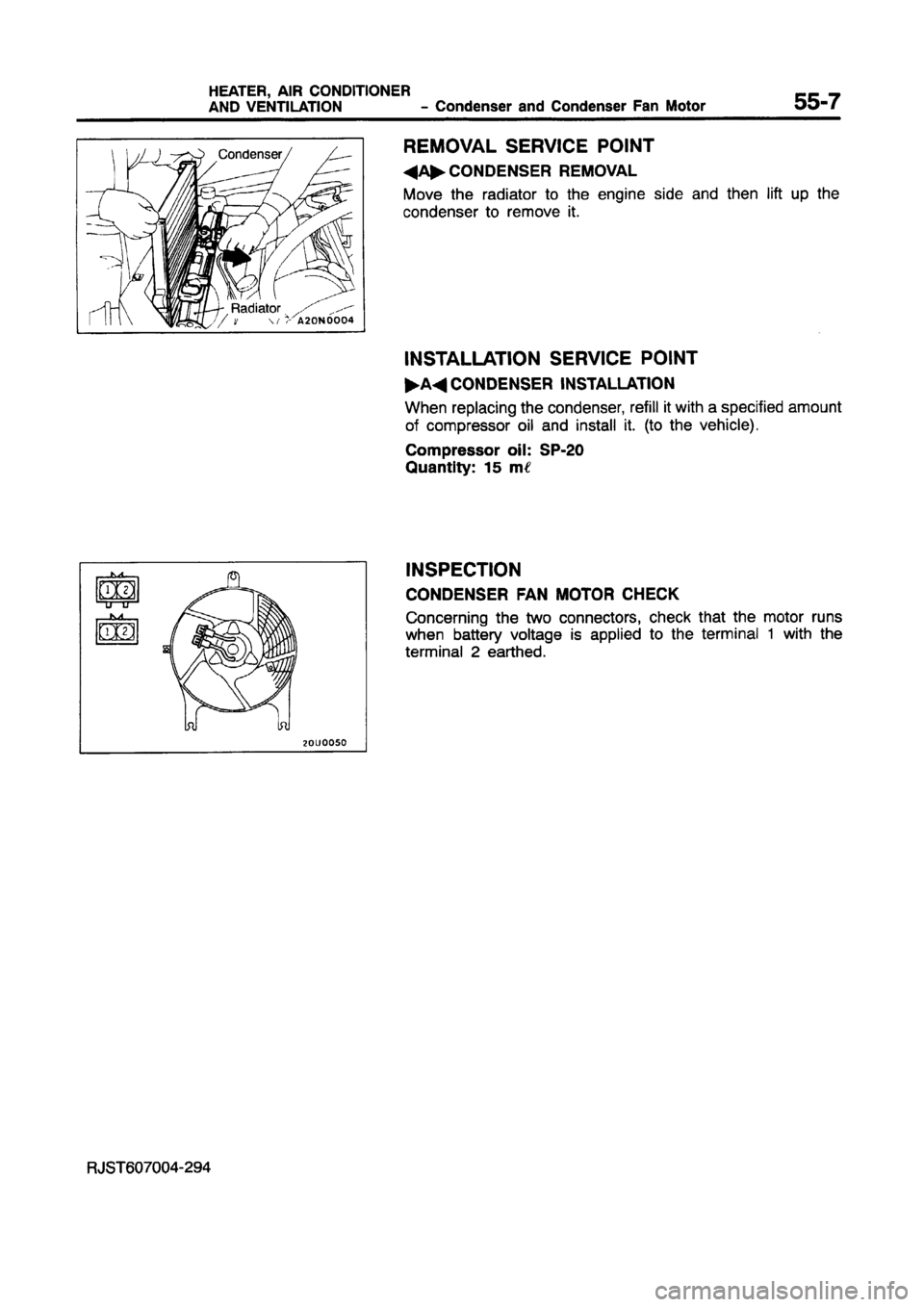MITSUBISHI CARISMA 1997  Workshop Manual 