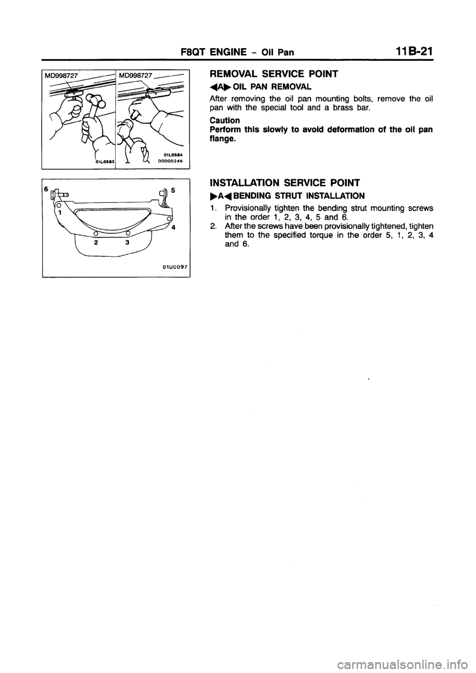 MITSUBISHI CARISMA 1997  Workshop Manual 