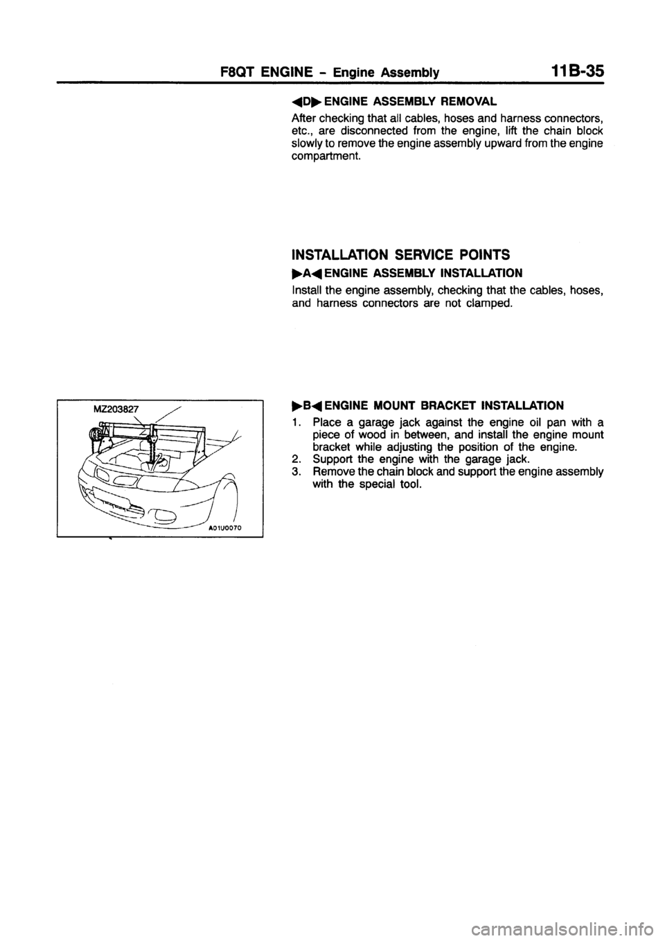 MITSUBISHI CARISMA 1997  Workshop Manual 
