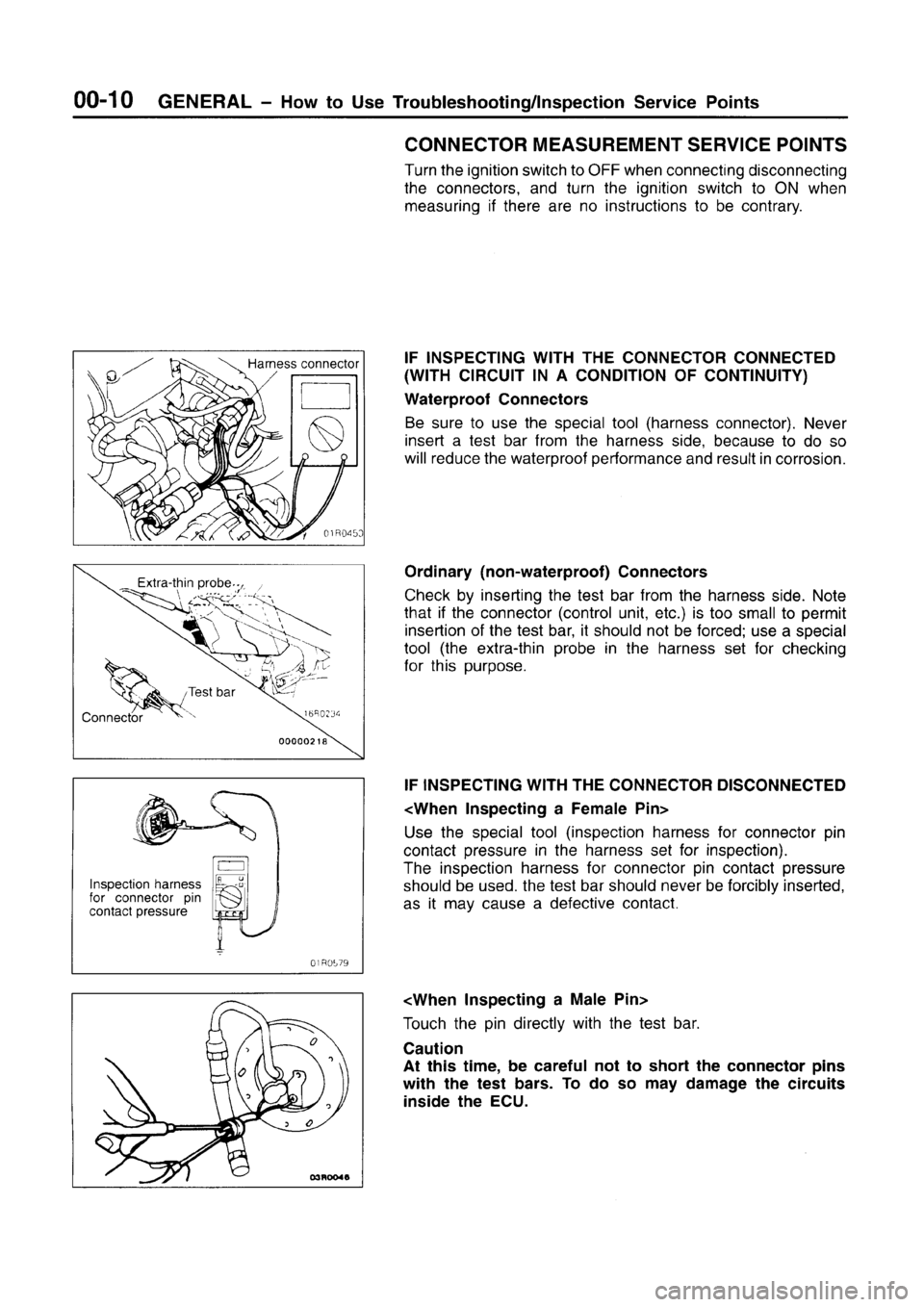 MITSUBISHI CARISMA 1996  Workshop Manual 