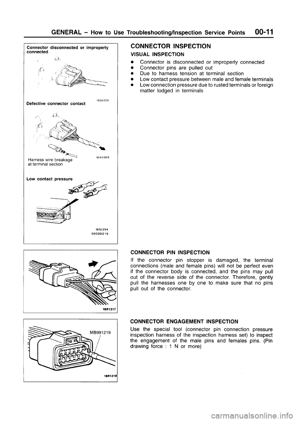 MITSUBISHI CARISMA 1996  Workshop Manual 