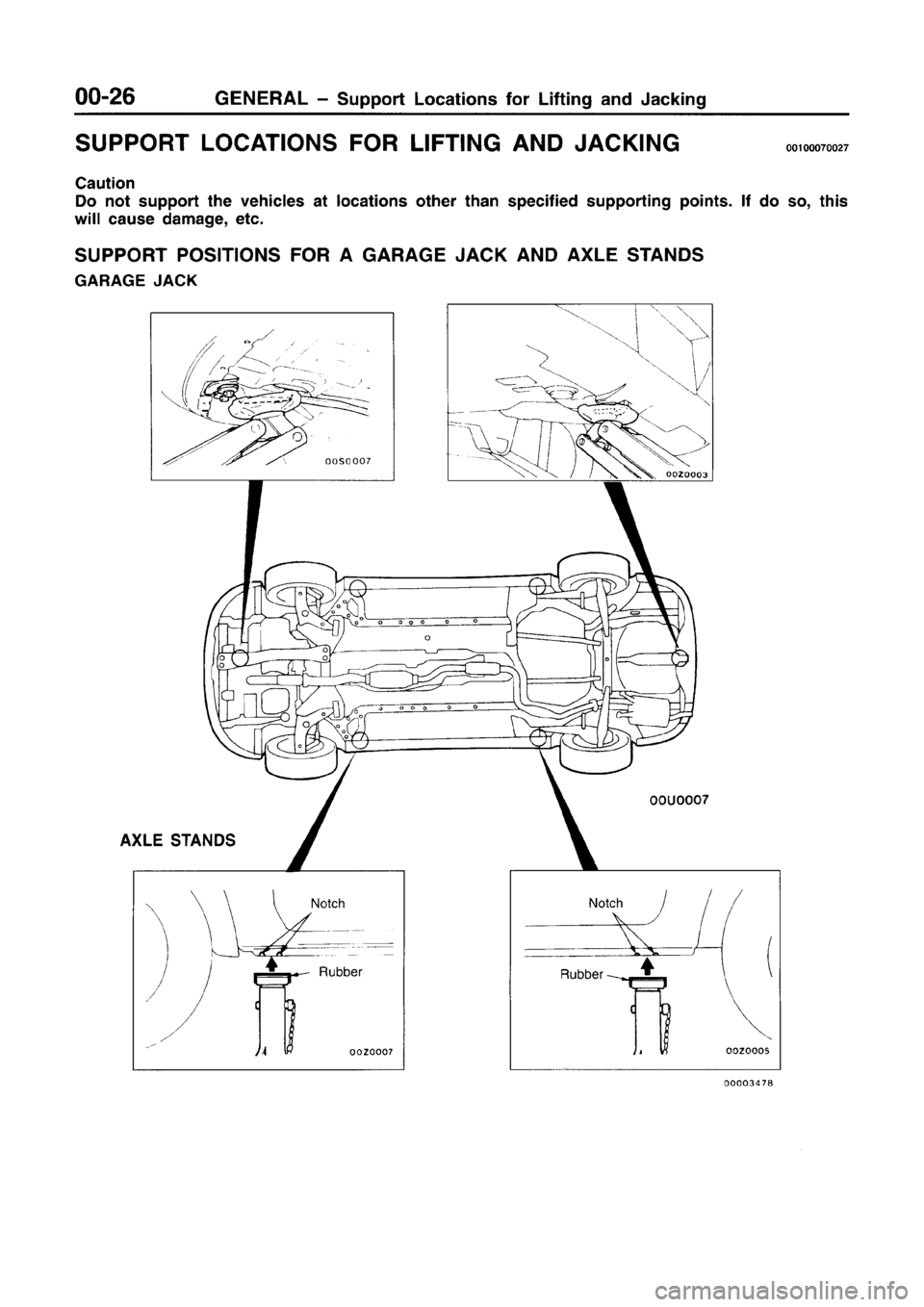 MITSUBISHI CARISMA 1996  Workshop Manual 