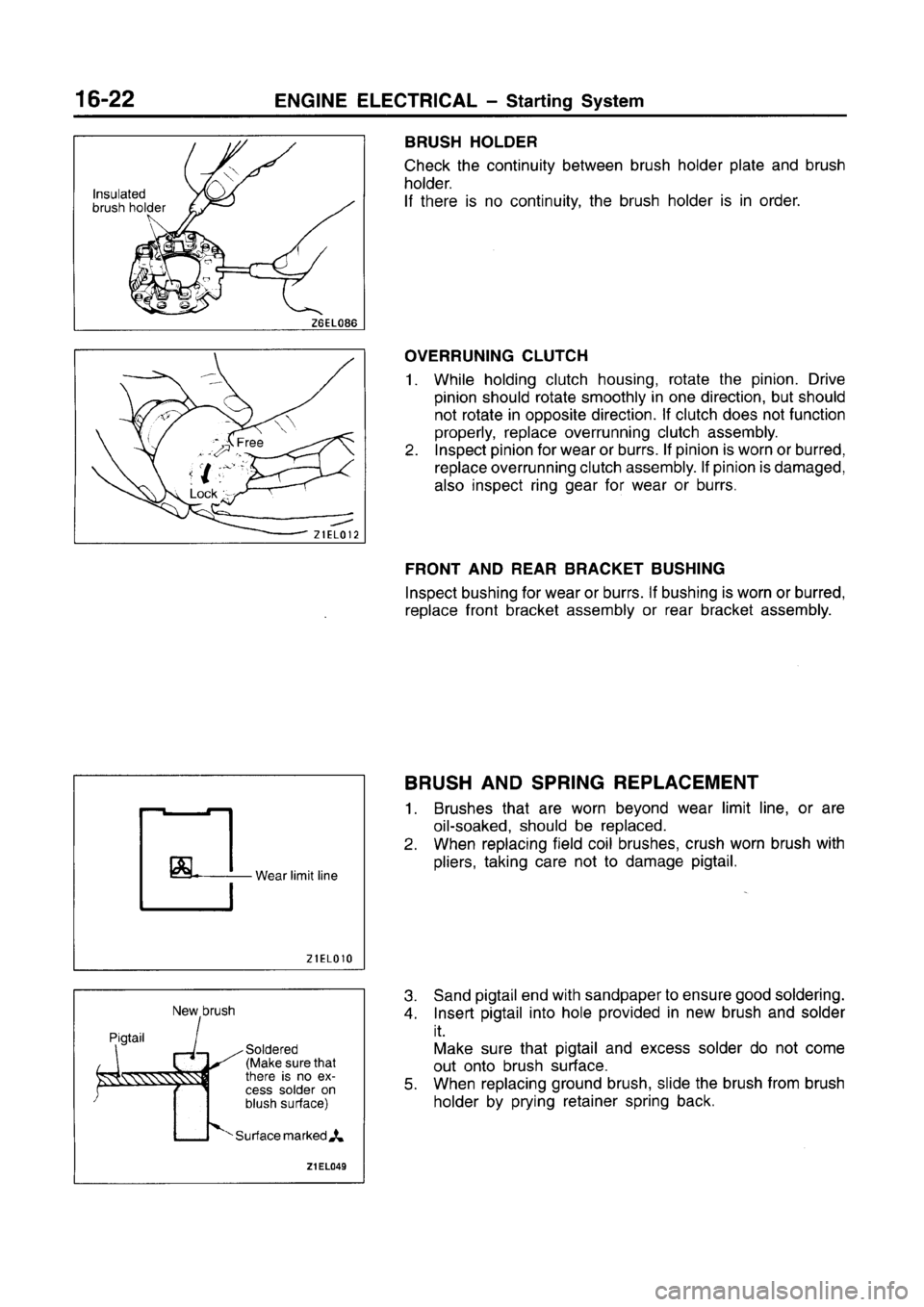 MITSUBISHI CARISMA 1996  Workshop Manual 