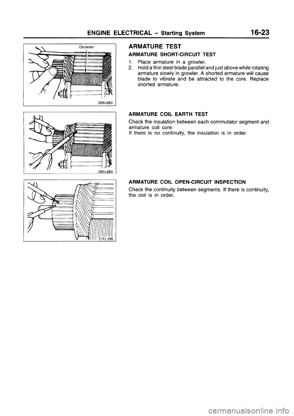 MITSUBISHI CARISMA 1996  Workshop Manual 