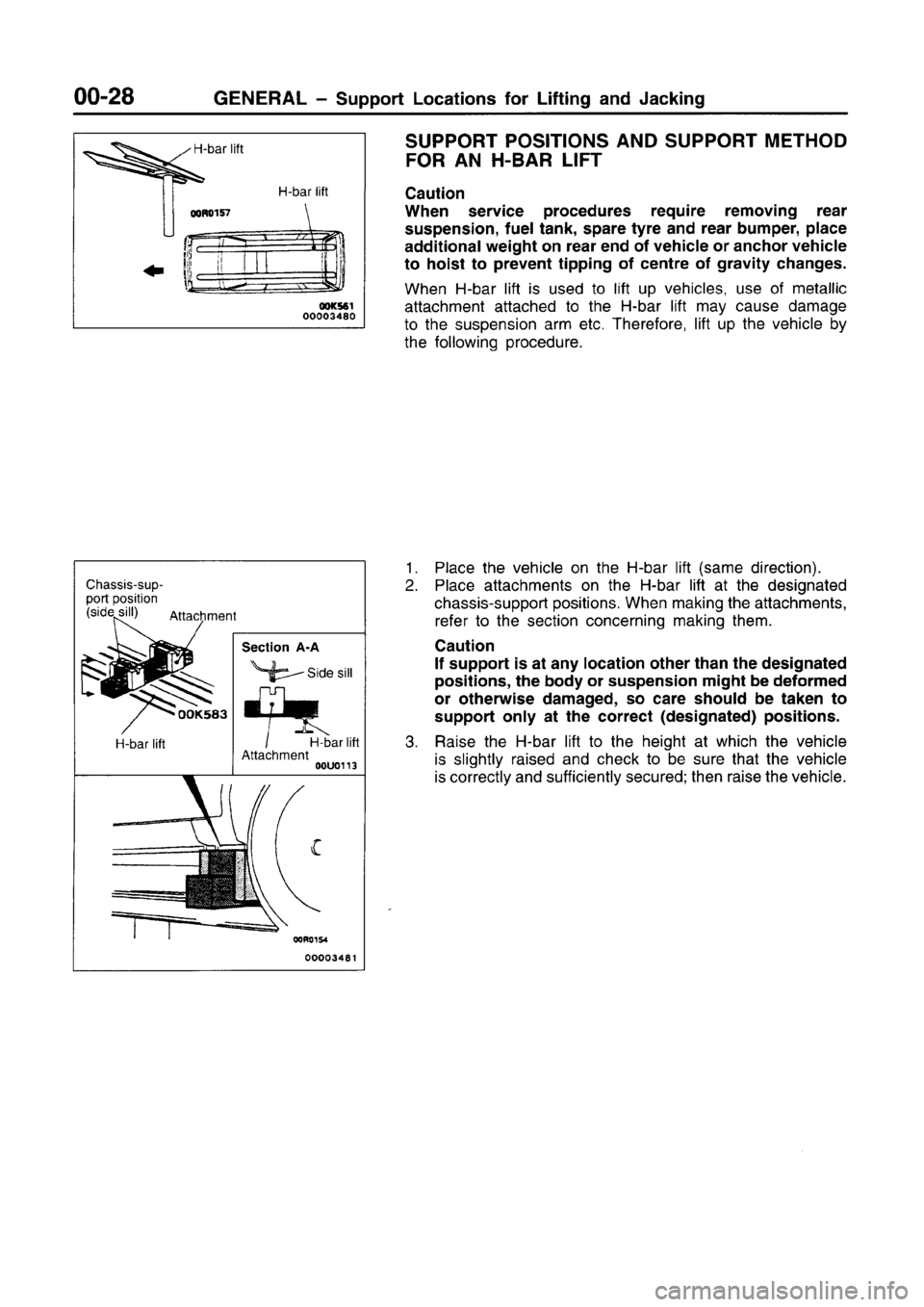 MITSUBISHI CARISMA 1996  Workshop Manual 