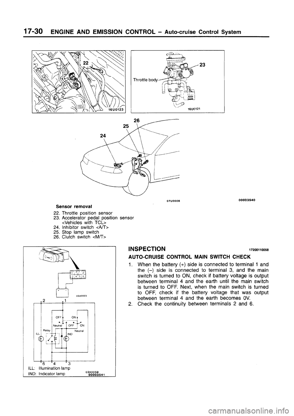 MITSUBISHI CARISMA 1996  Workshop Manual 