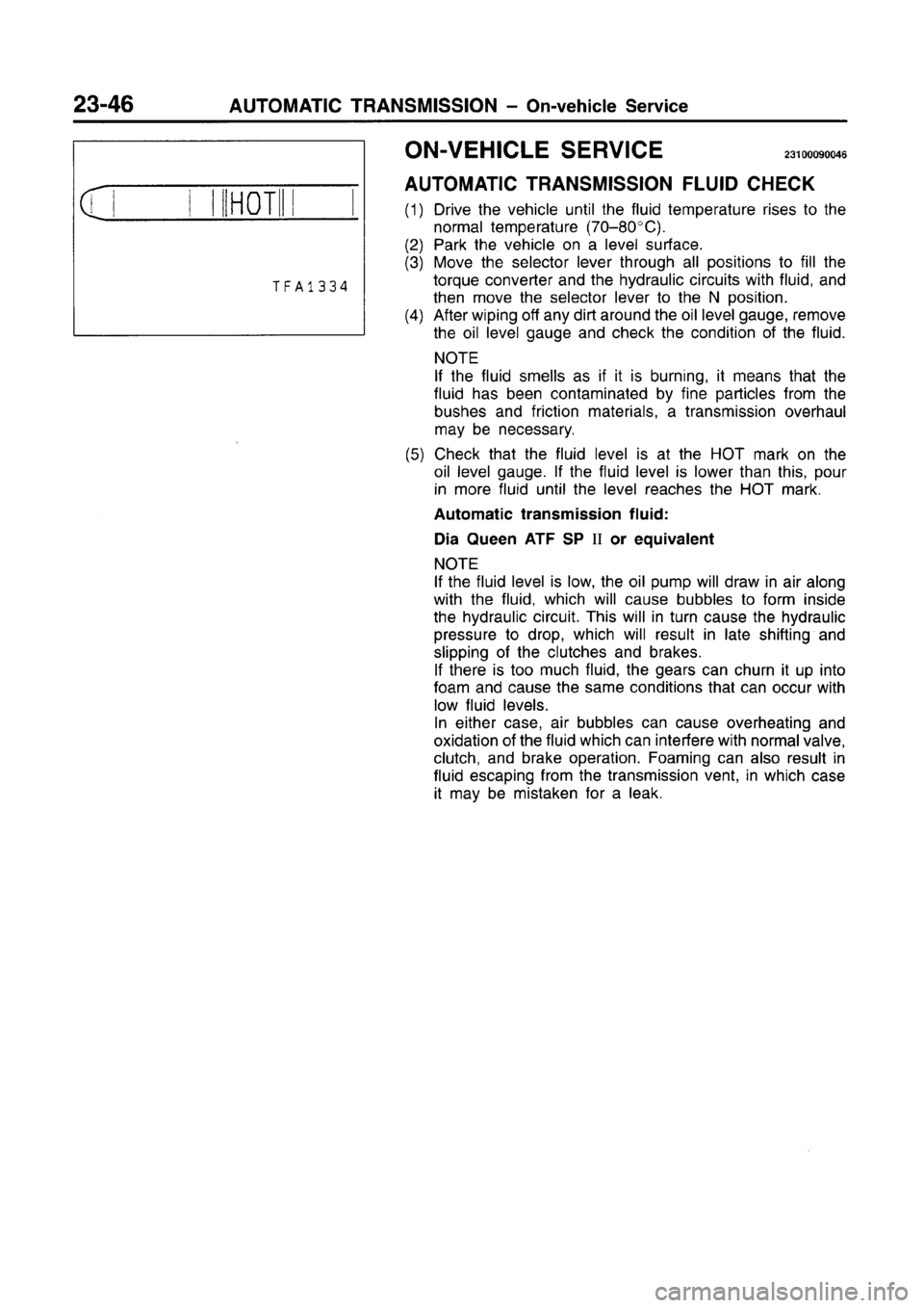 MITSUBISHI CARISMA 1996  Workshop Manual 