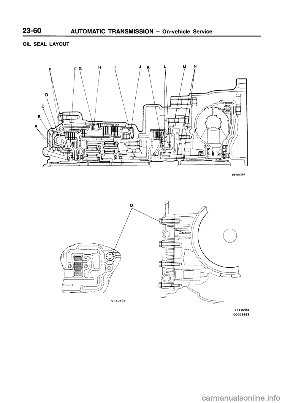 MITSUBISHI CARISMA 1996  Workshop Manual 