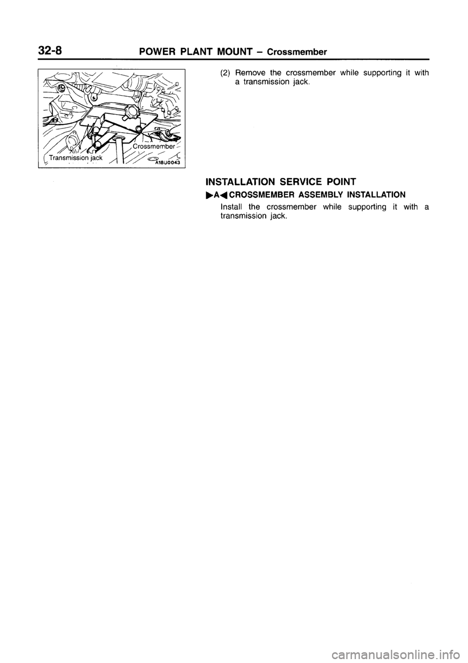 MITSUBISHI CARISMA 1996  Workshop Manual 