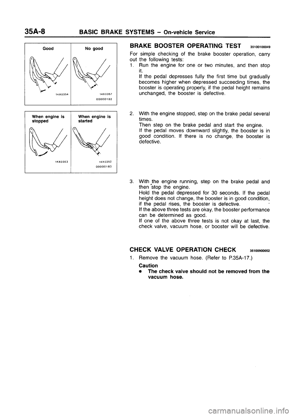 MITSUBISHI CARISMA 1996  Workshop Manual 