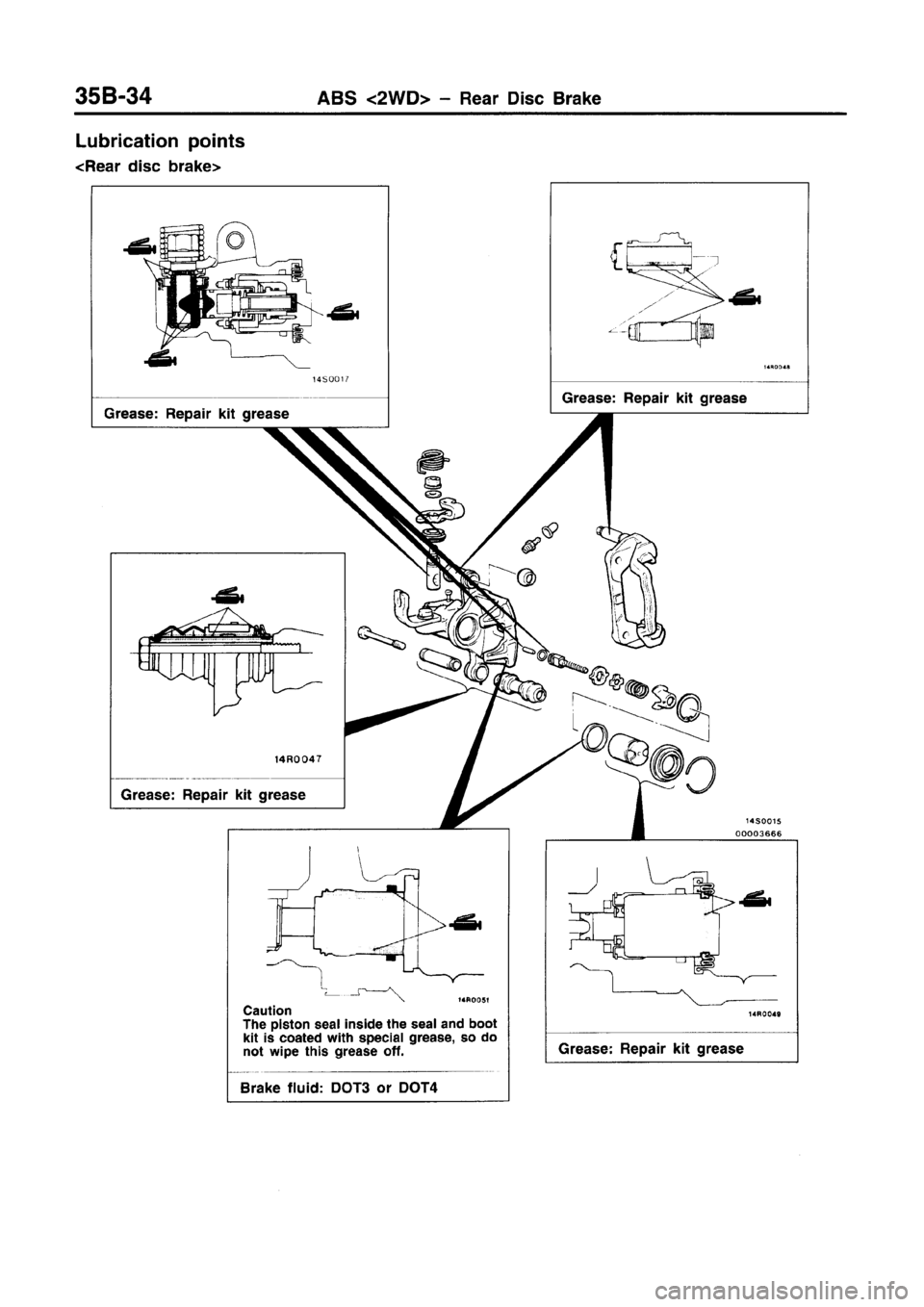 MITSUBISHI CARISMA 1996  Workshop Manual 