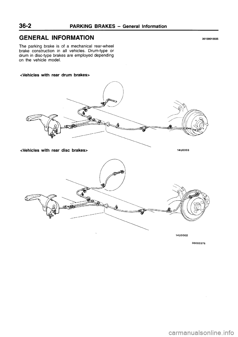 MITSUBISHI CARISMA 1996  Workshop Manual 
