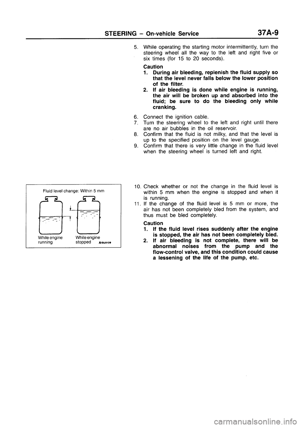 MITSUBISHI CARISMA 1996  Workshop Manual 
