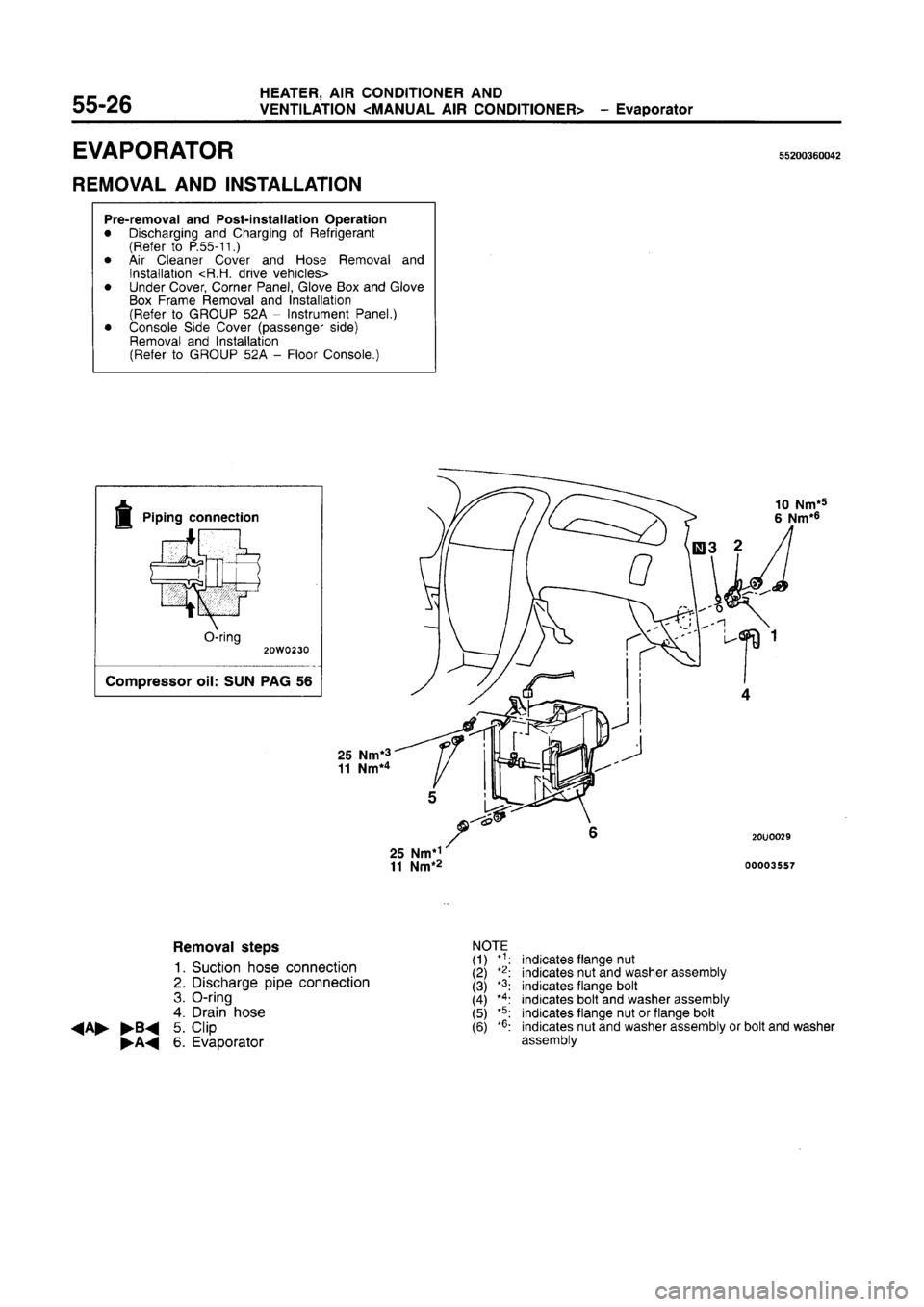 MITSUBISHI CARISMA 1996  Workshop Manual 