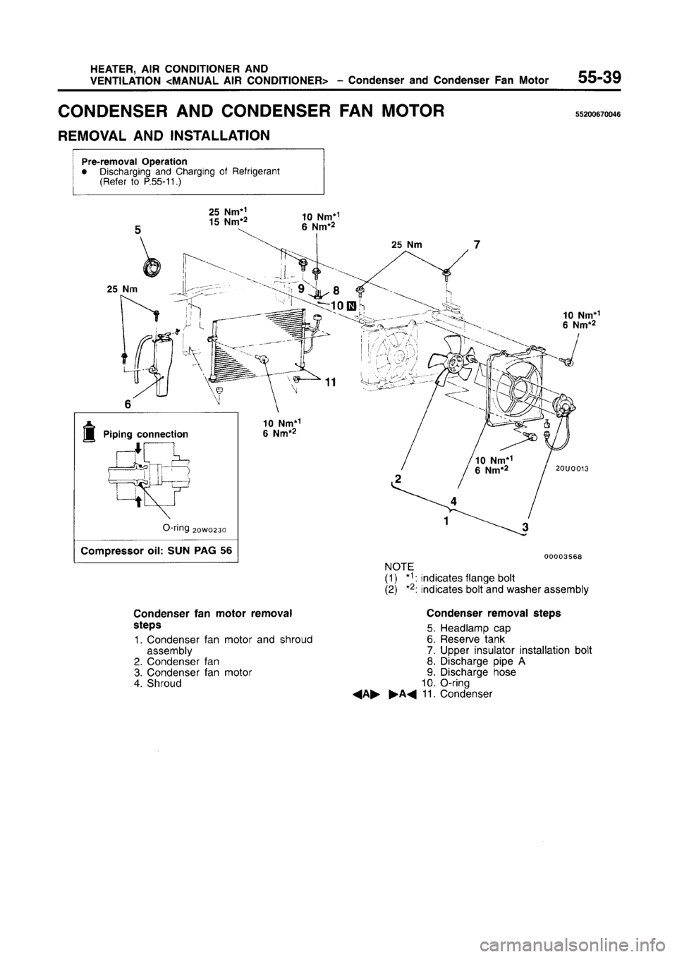 MITSUBISHI CARISMA 1996  Workshop Manual 
