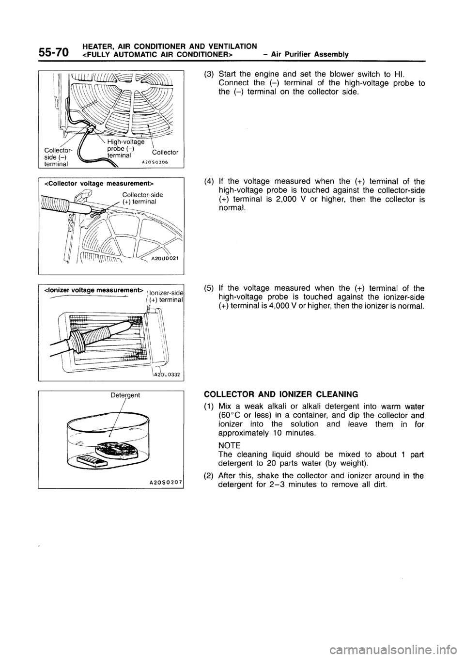 MITSUBISHI CARISMA 1996  Workshop Manual 