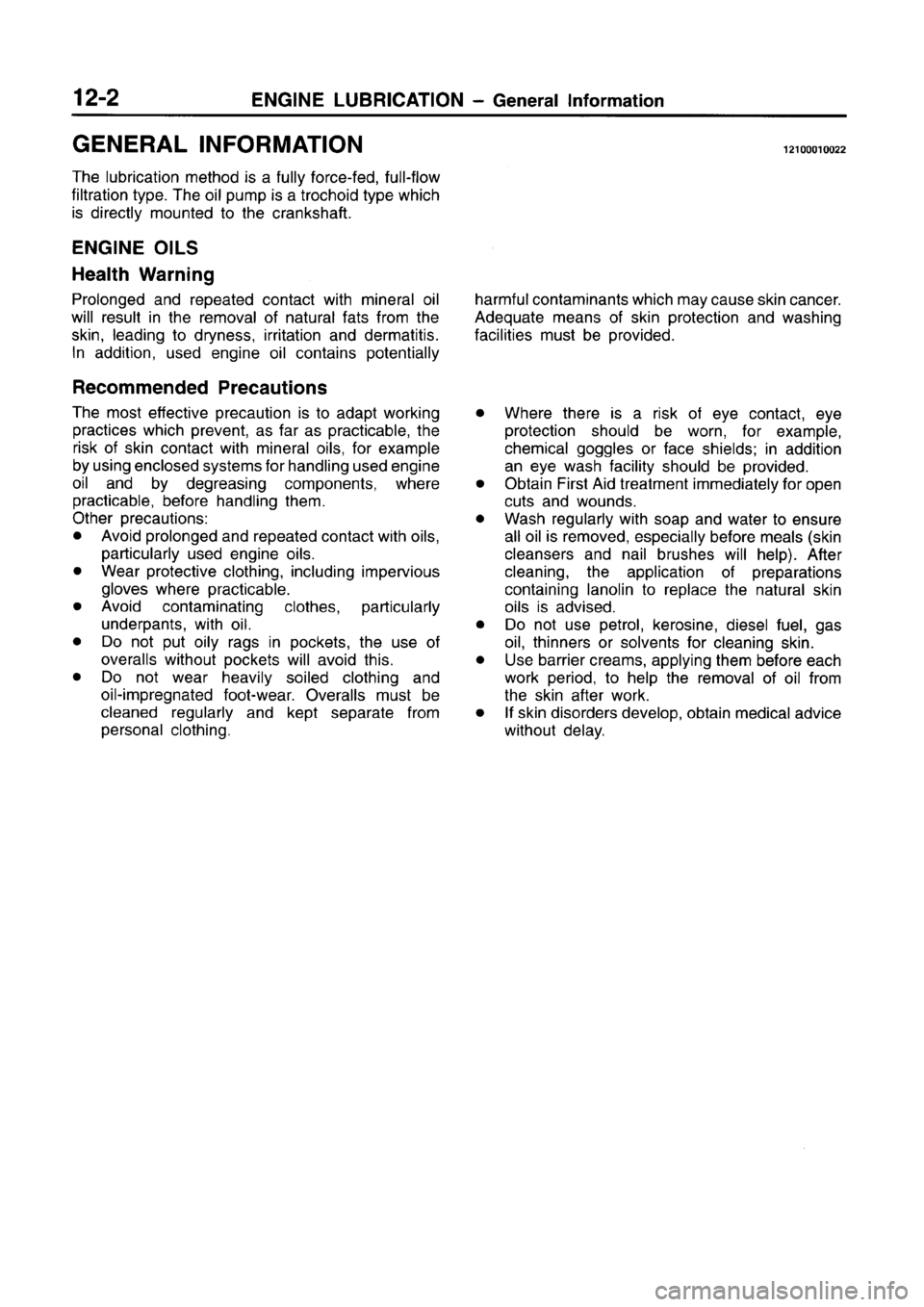 MITSUBISHI CARISMA 1996  Workshop Manual 