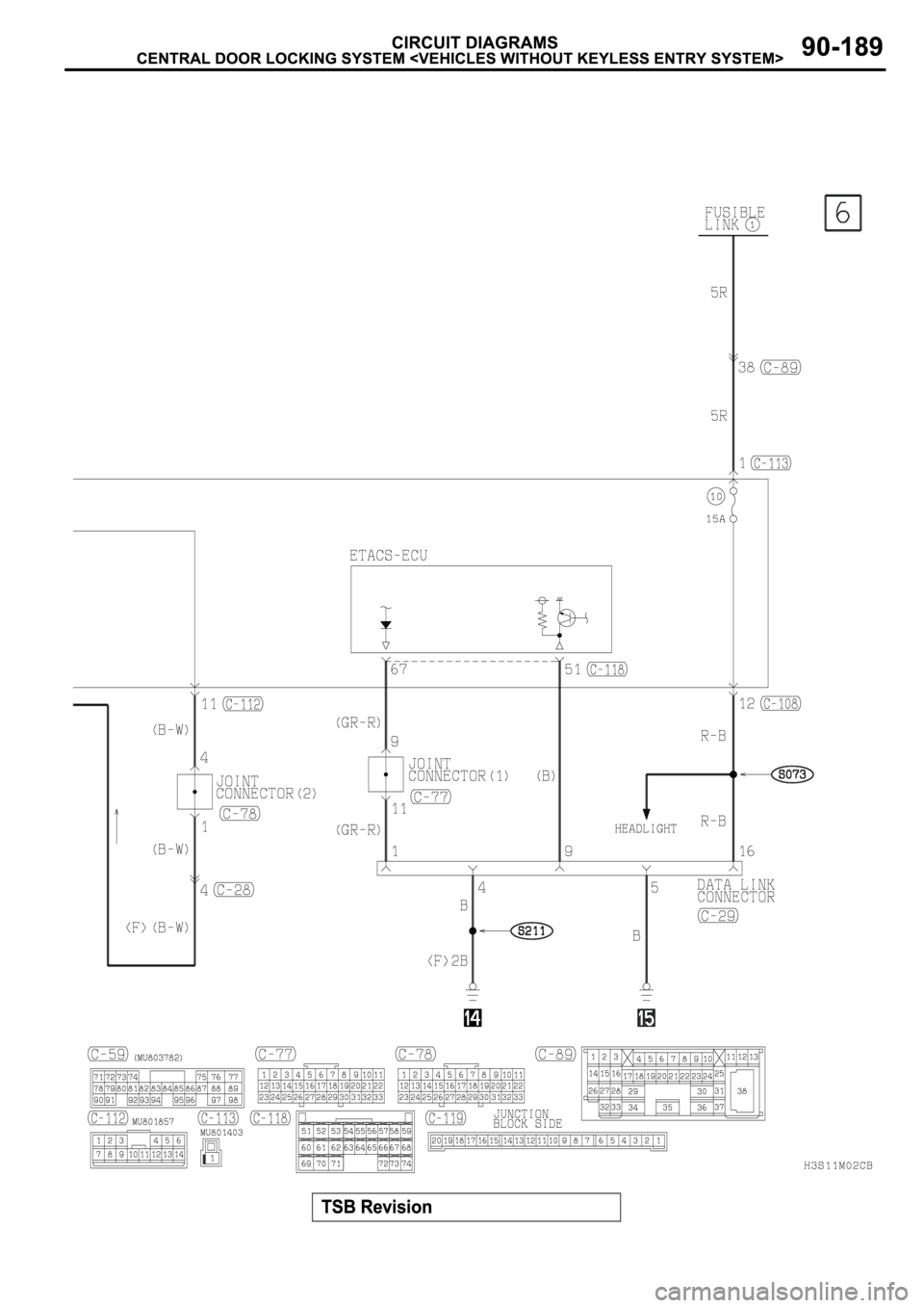 MITSUBISHI ECLIPSE 2003  Service Repair Manual 