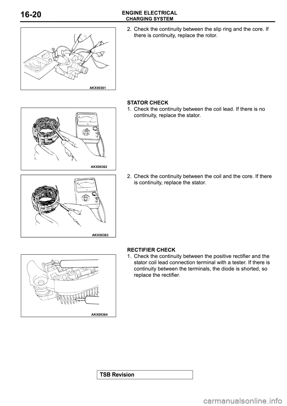 MITSUBISHI ECLIPSE 2003  Service Repair Manual AKX00361
AKX00362
AKX00363
AKX00364 