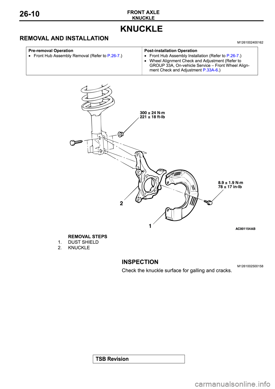 MITSUBISHI ECLIPSE 2003  Service Repair Manual 