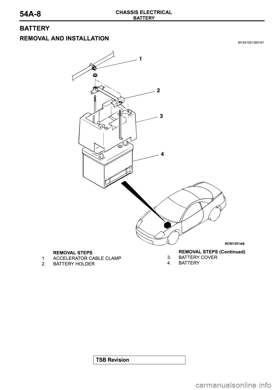 MITSUBISHI ECLIPSE 2003  Service Repair Manual 