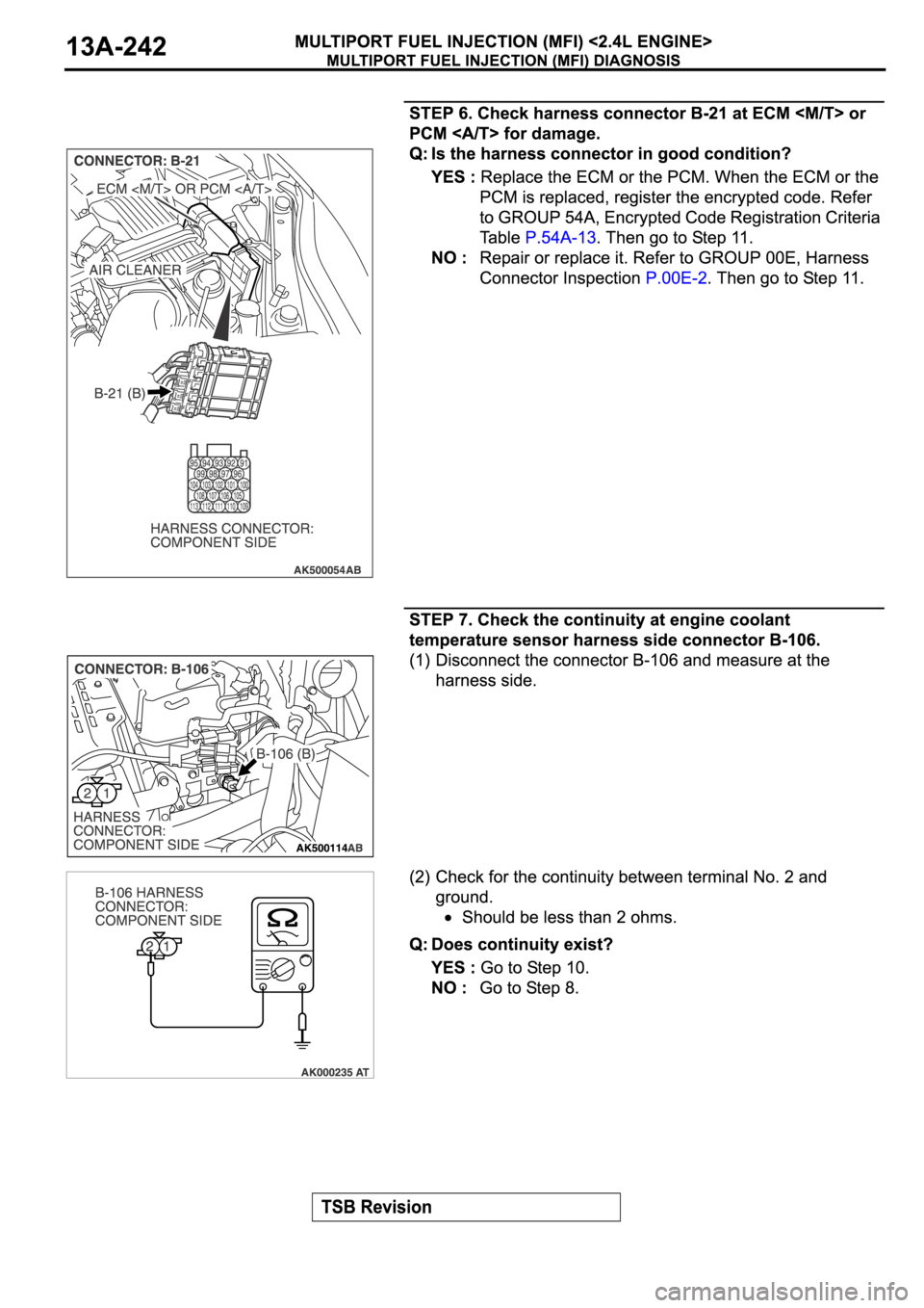 MITSUBISHI ECLIPSE 2006  Service Repair Manual 