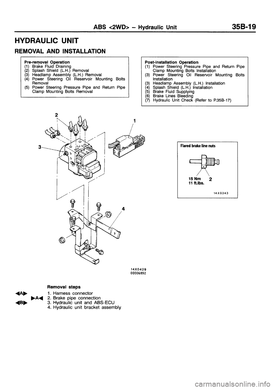 MITSUBISHI ECLIPSE 1998  Workshop Manual 