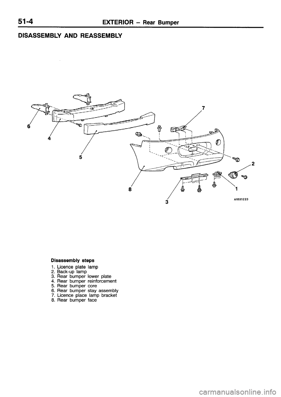 MITSUBISHI ECLIPSE 1998  Workshop Manual 