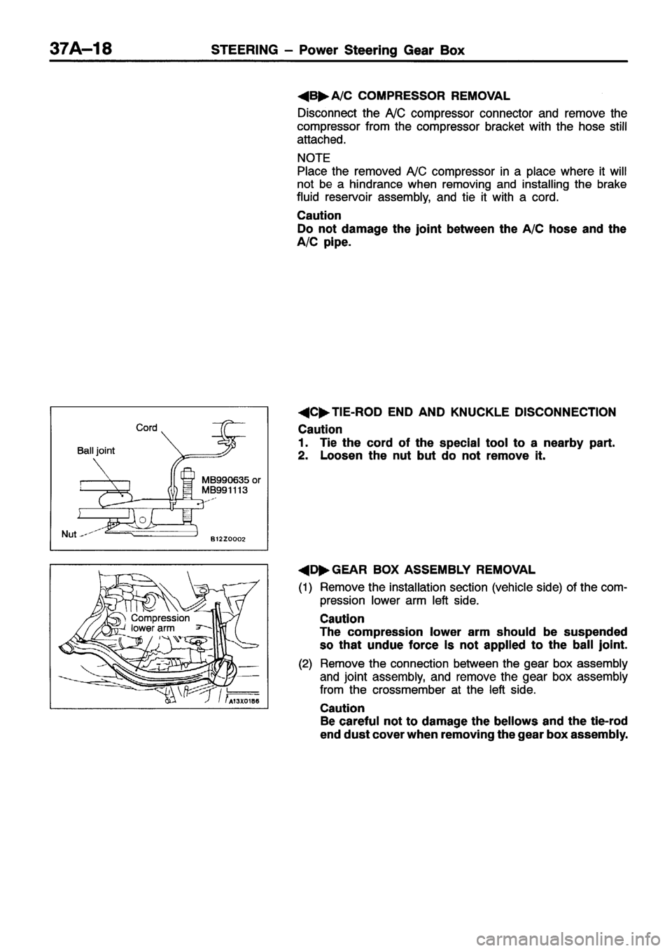 MITSUBISHI ECLIPSE 1996  Workshop Manual 