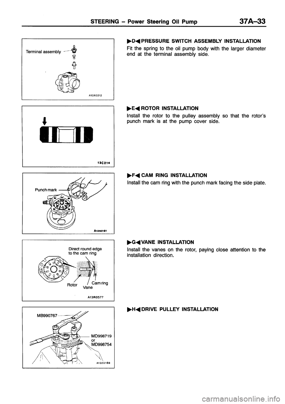 MITSUBISHI ECLIPSE 1996  Workshop Manual 