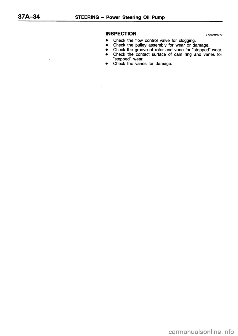 MITSUBISHI ECLIPSE 1996  Workshop Manual 