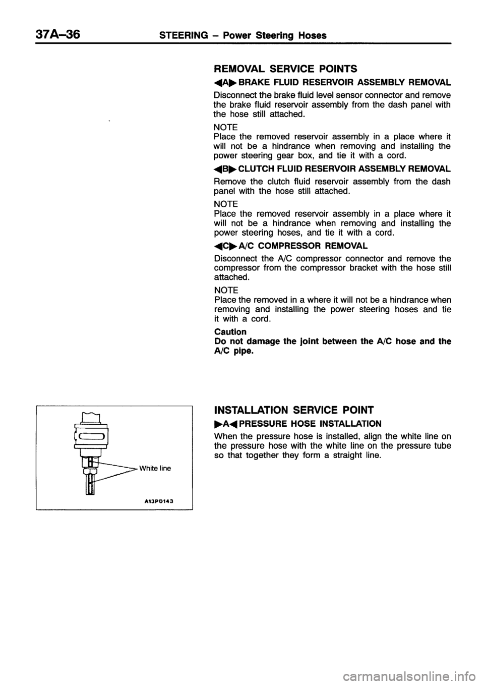 MITSUBISHI ECLIPSE 1996  Workshop Manual 