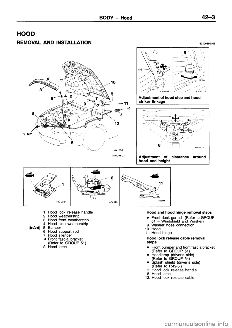MITSUBISHI ECLIPSE 1996  Workshop Manual 