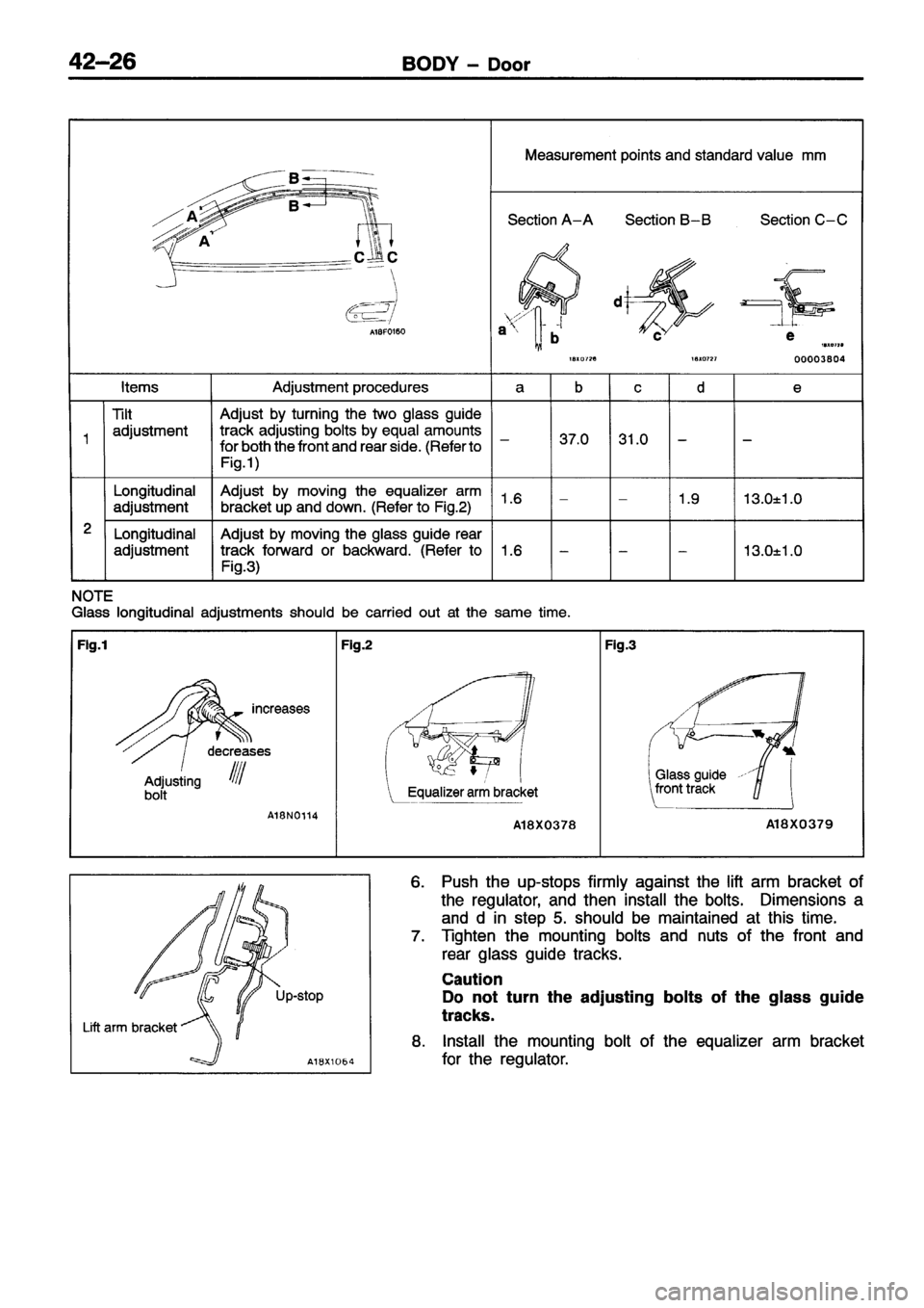 MITSUBISHI ECLIPSE 1996  Workshop Manual 