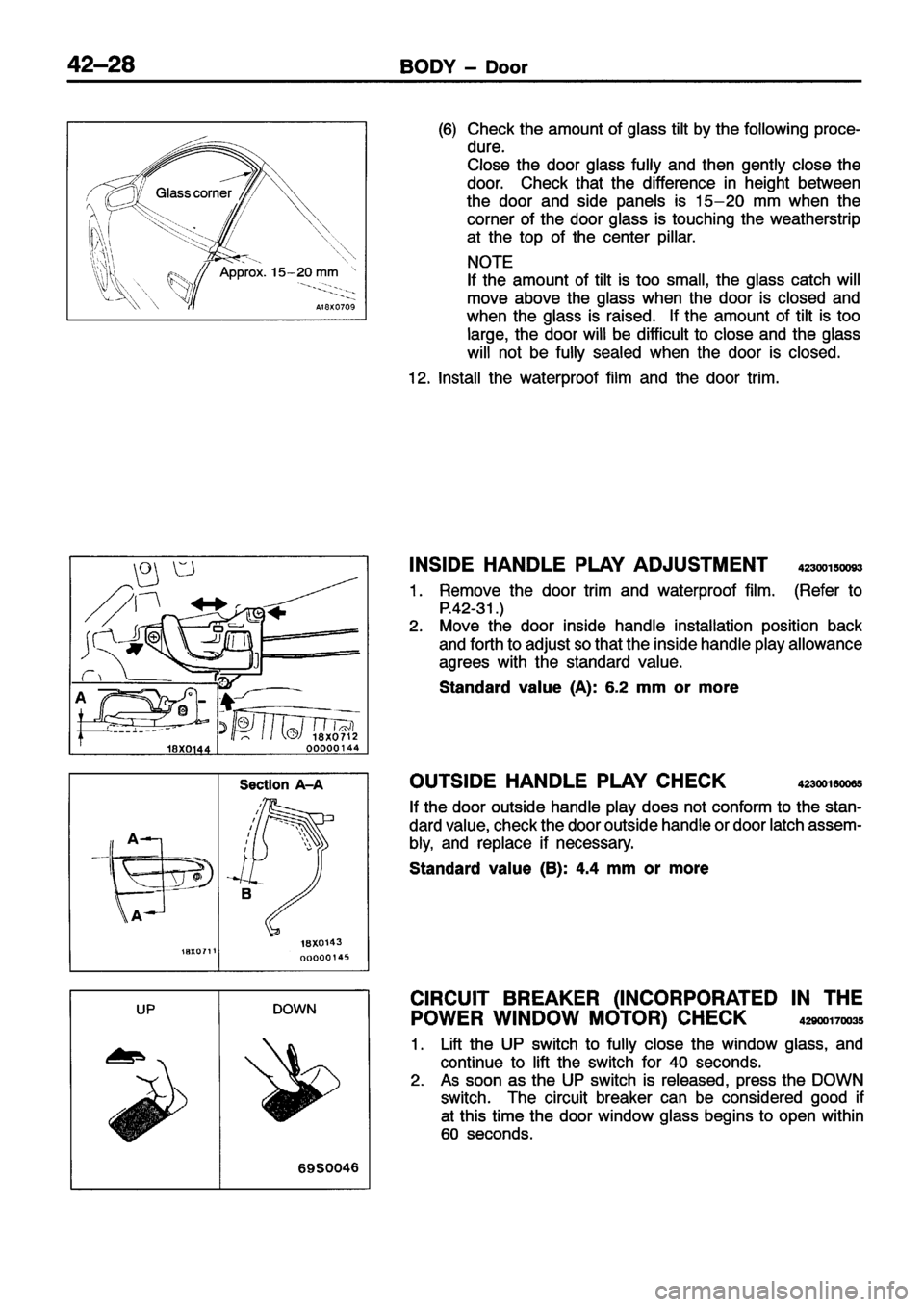 MITSUBISHI ECLIPSE 1996  Workshop Manual 