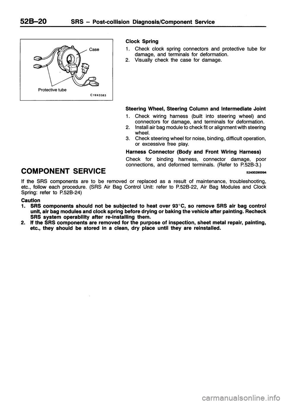 MITSUBISHI ECLIPSE 1996  Workshop Manual 