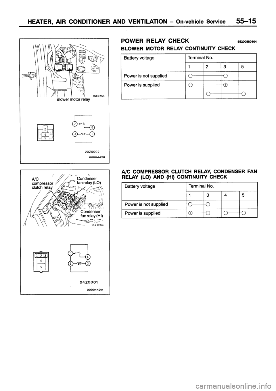 MITSUBISHI ECLIPSE 1996  Workshop Manual 