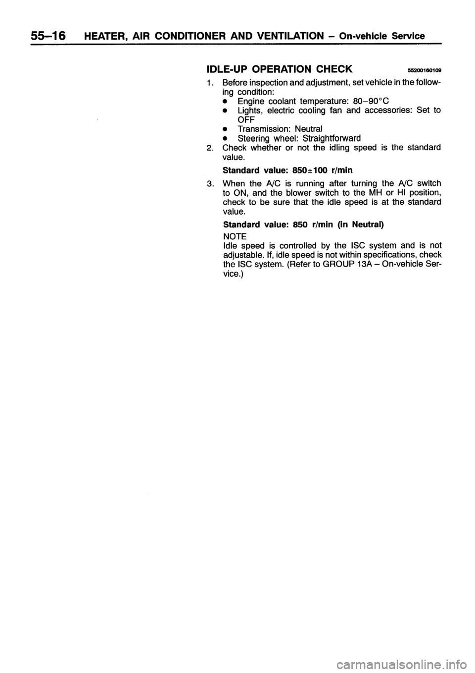 MITSUBISHI ECLIPSE 1996  Workshop Manual 