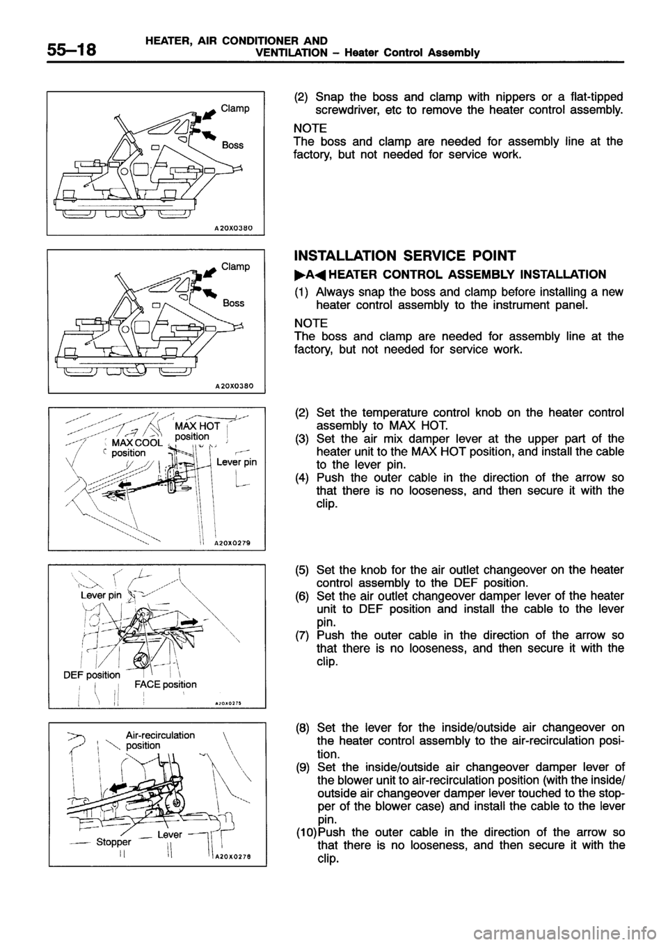 MITSUBISHI ECLIPSE 1996  Workshop Manual 