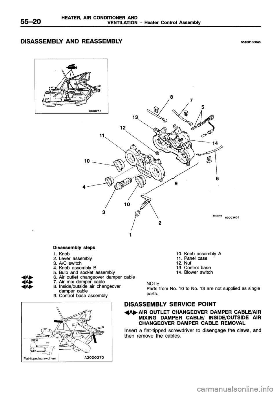MITSUBISHI ECLIPSE 1996  Workshop Manual 