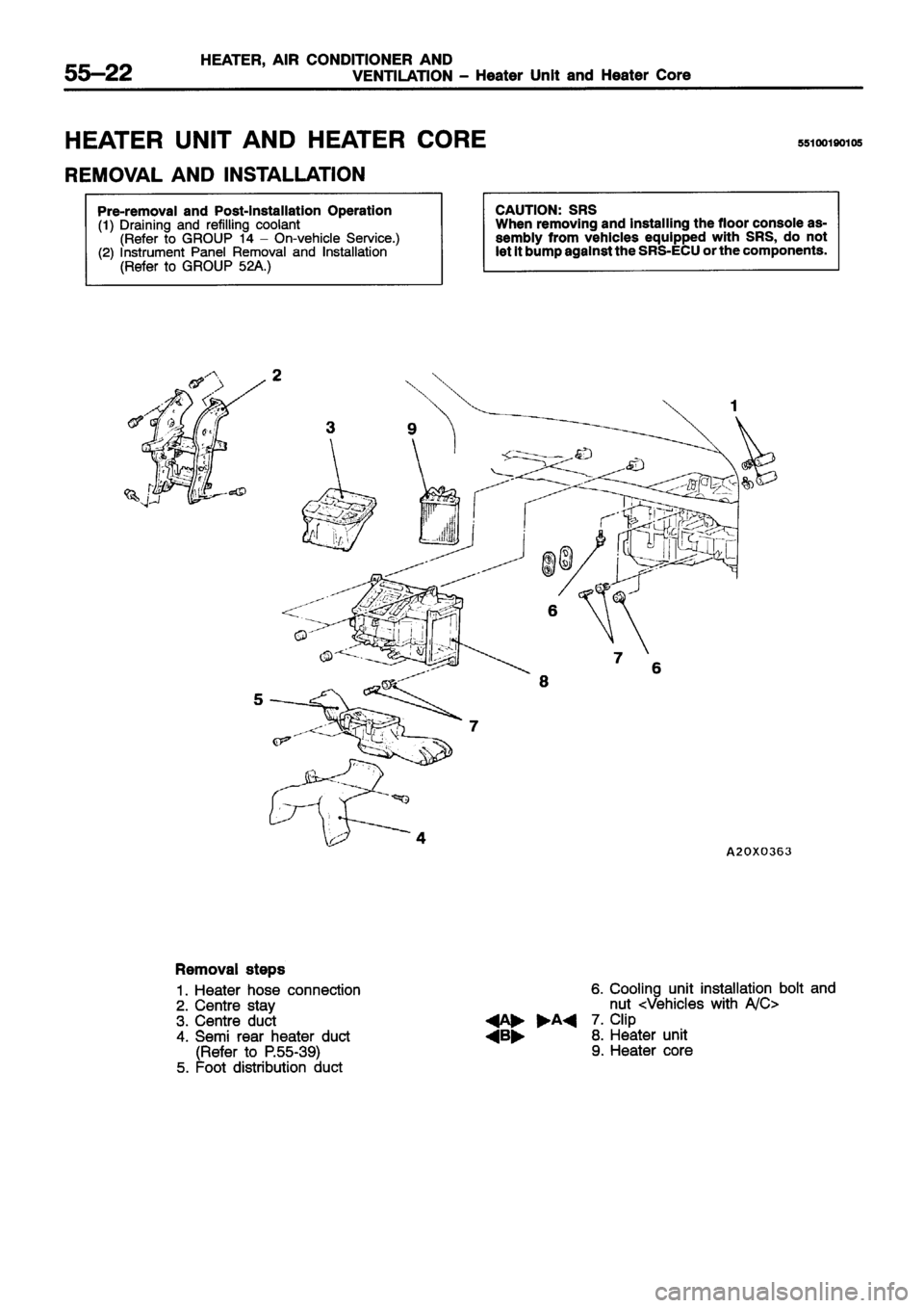MITSUBISHI ECLIPSE 1996  Workshop Manual 