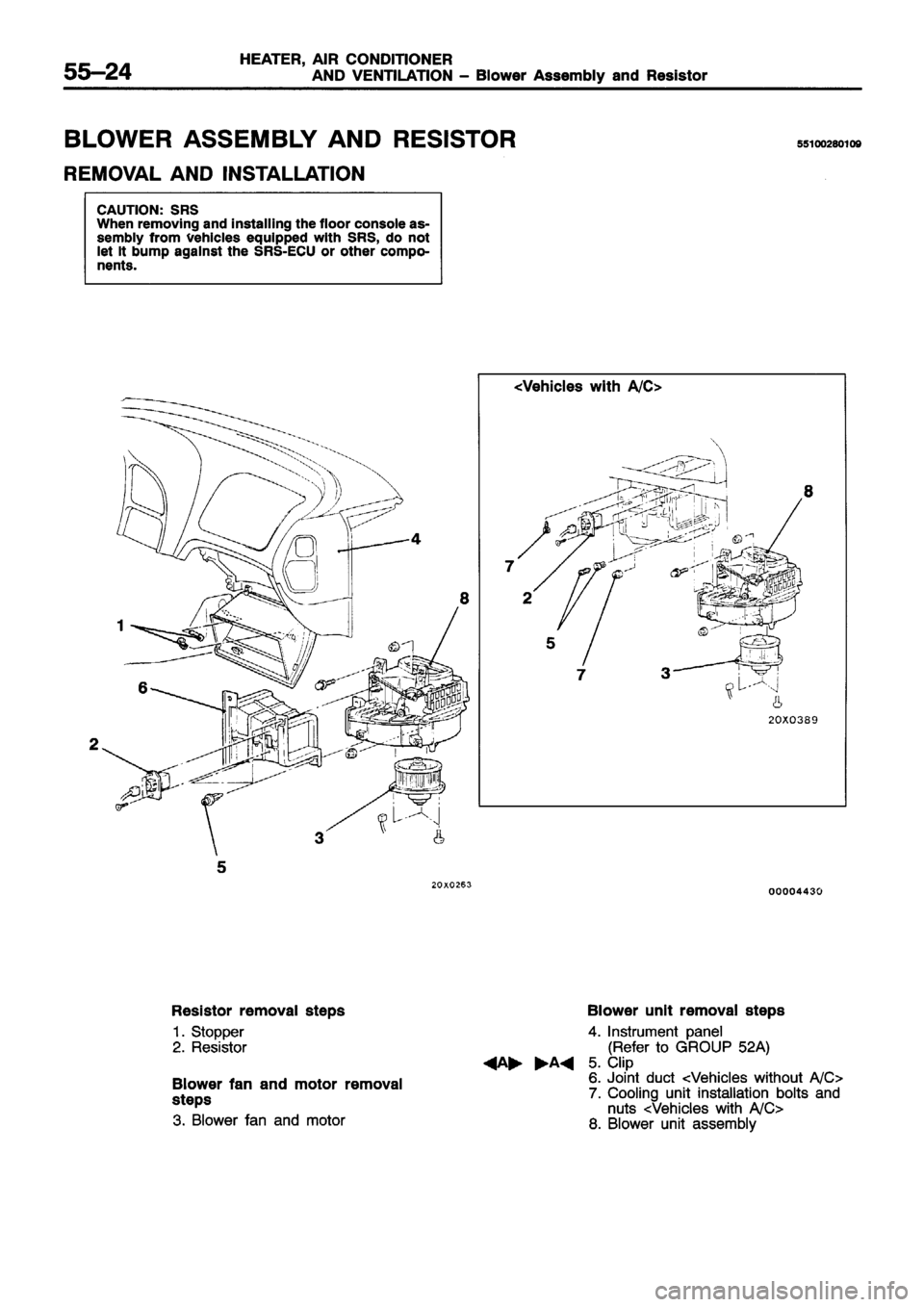 MITSUBISHI ECLIPSE 1996  Workshop Manual 