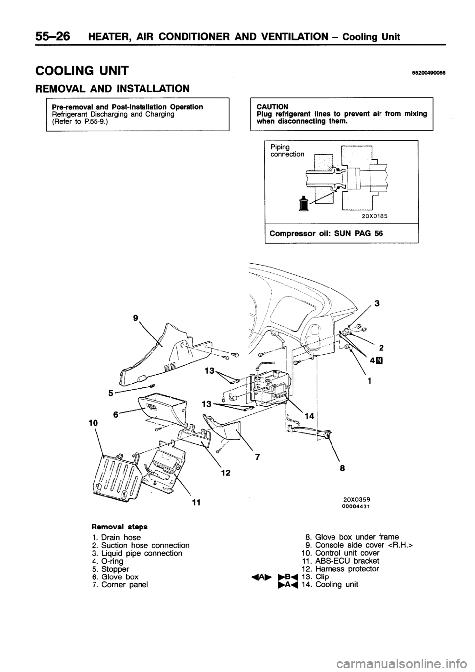 MITSUBISHI ECLIPSE 1996  Workshop Manual 