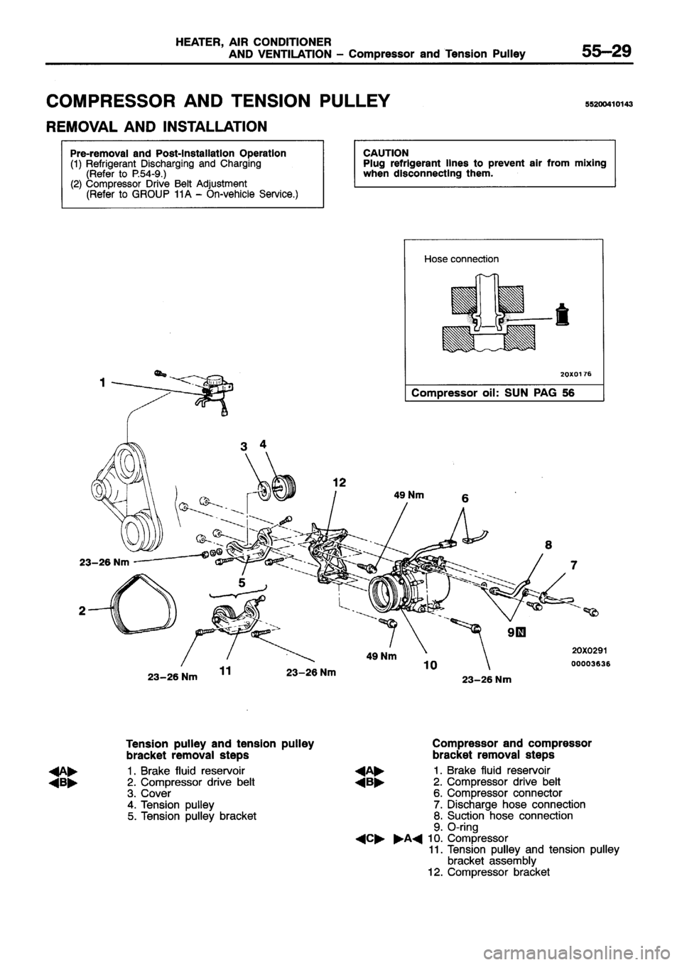 MITSUBISHI ECLIPSE 1996  Workshop Manual 